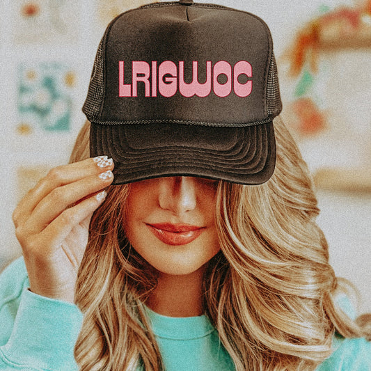 Reverse Cowgirl Trucker Hat -DS