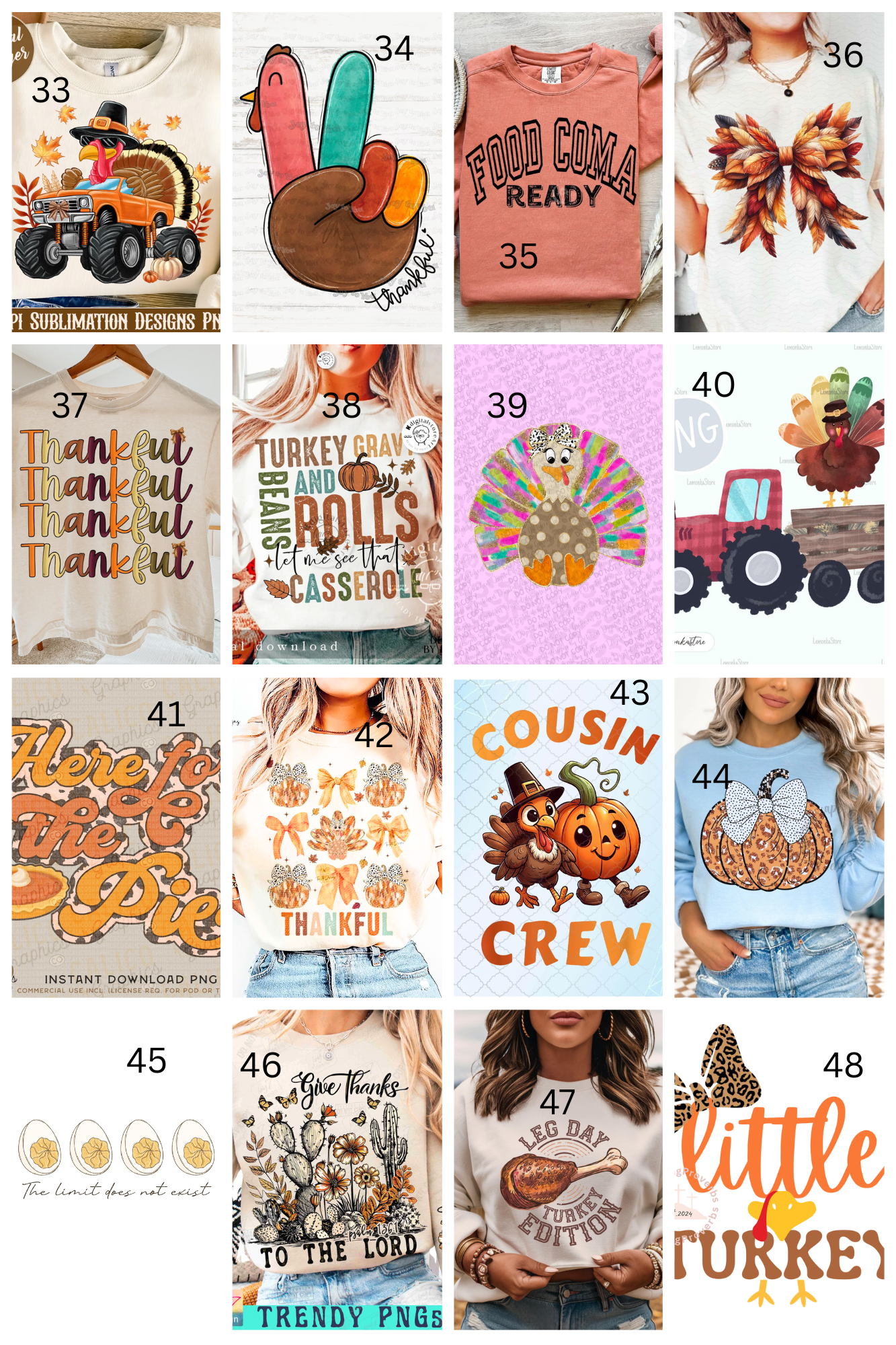 Hailey's Party - THANKSGIVING THEME - KIDS