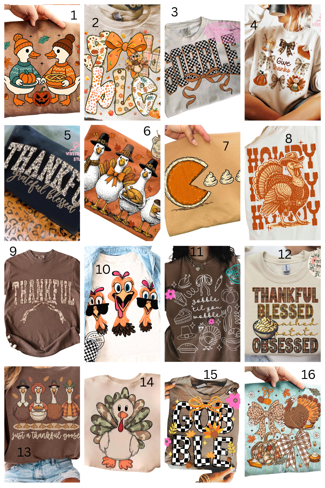 Hailey's Party - THANKSGIVING THEME - KIDS