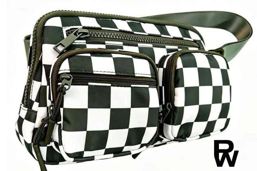 PREORDER- Belt Bags checkered or camo