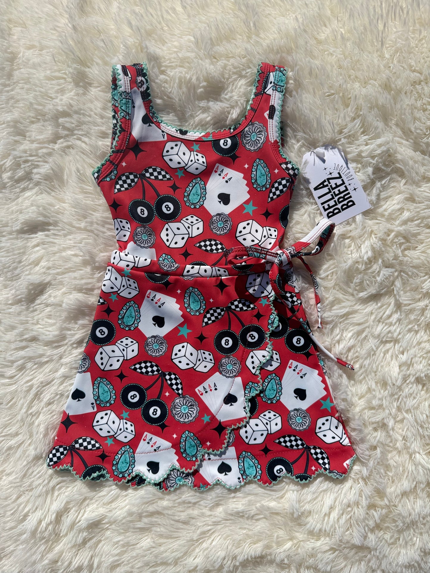 Cowgirl Luck Athletic Dress -DS