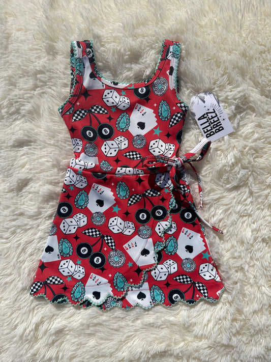 Cowgirl Luck Athletic Dress -DS