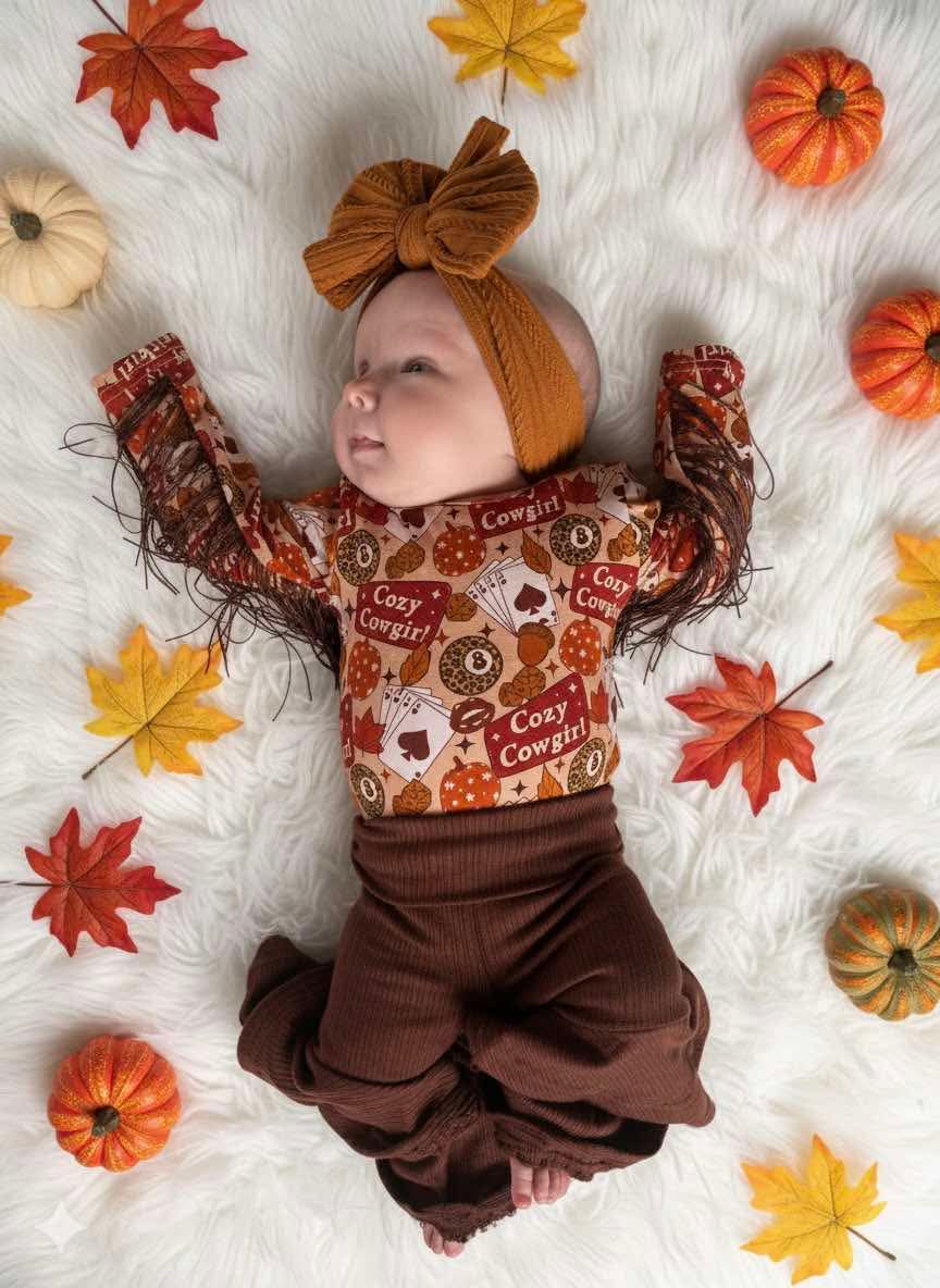 DS- Chocolate Brown Double Bell Bottoms