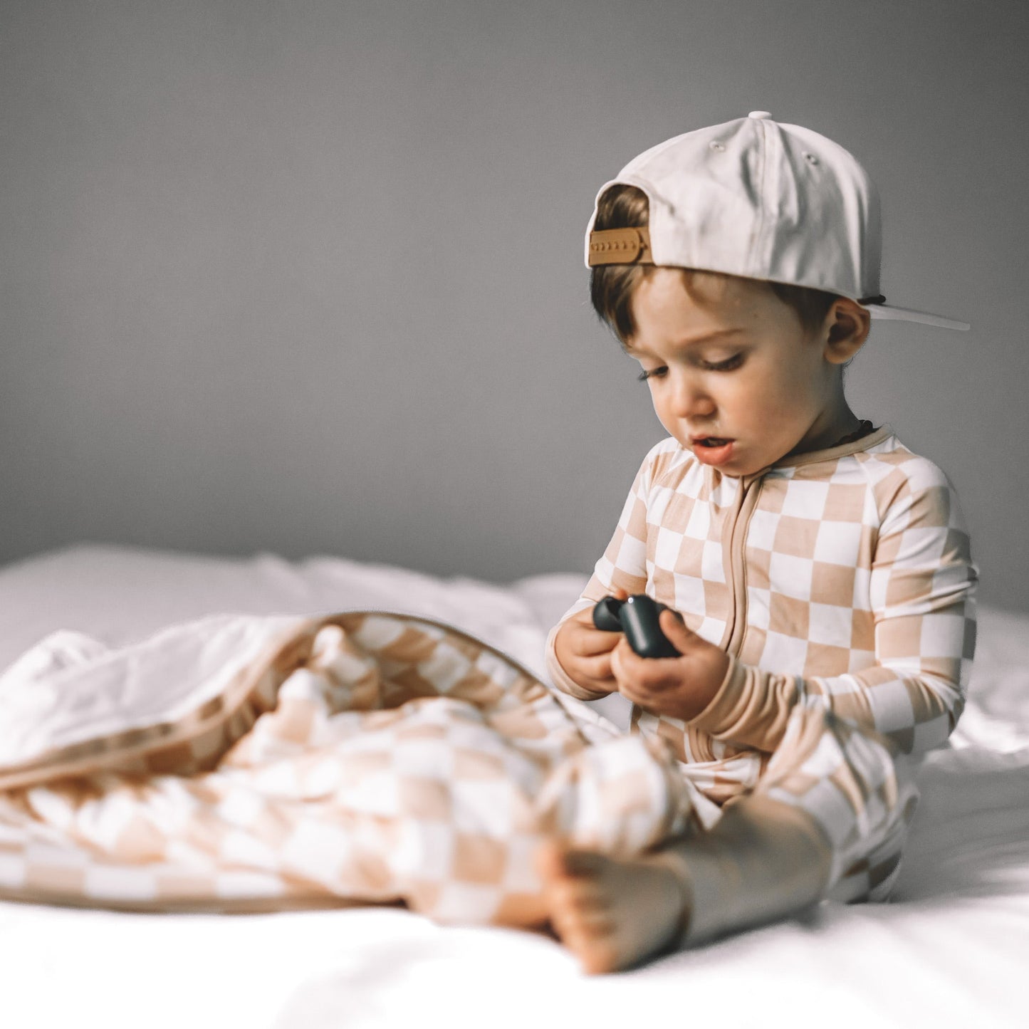 SANDY CHECKERS DREAM ROMPER -DS