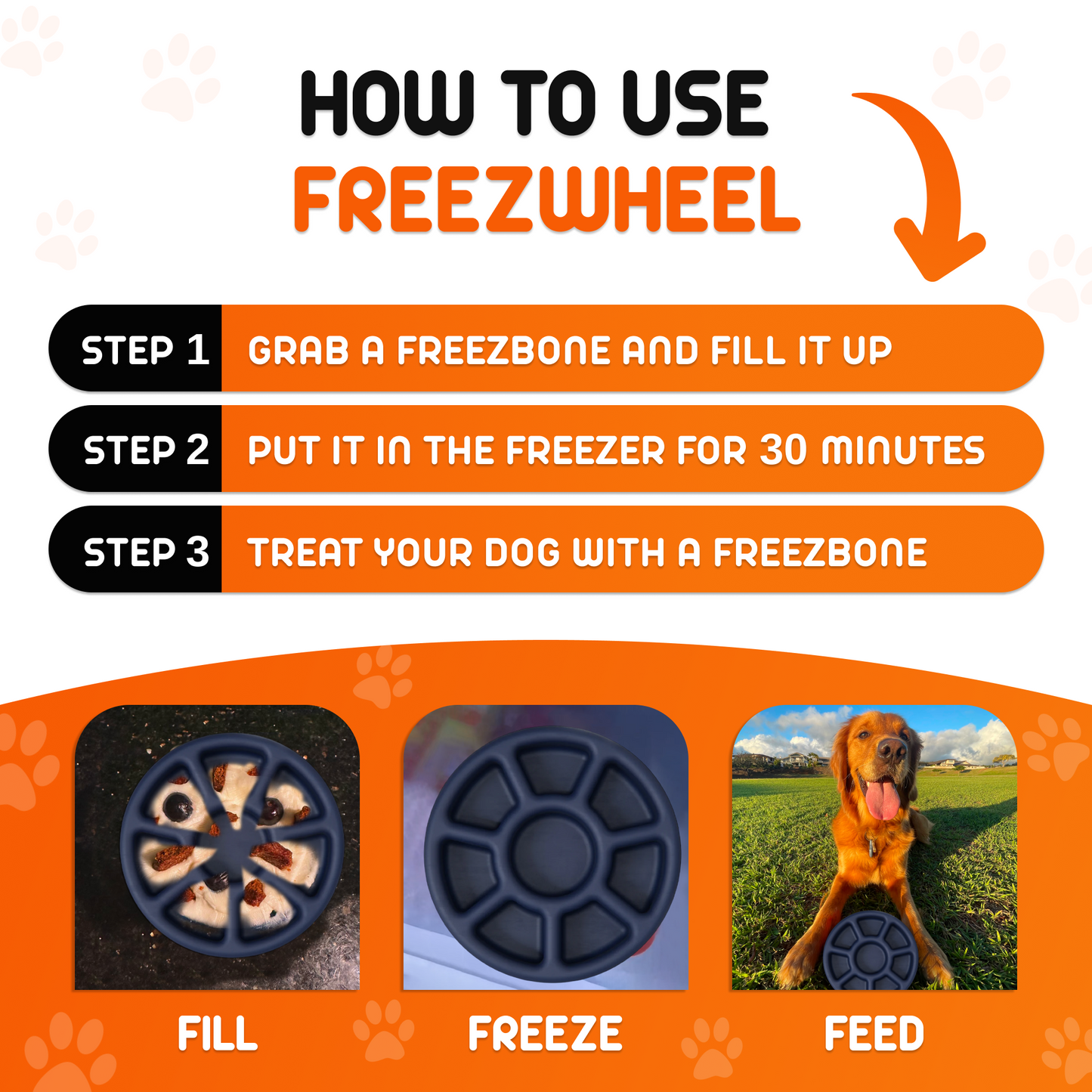 FreezWheel - Durable Interactive Chew -DS