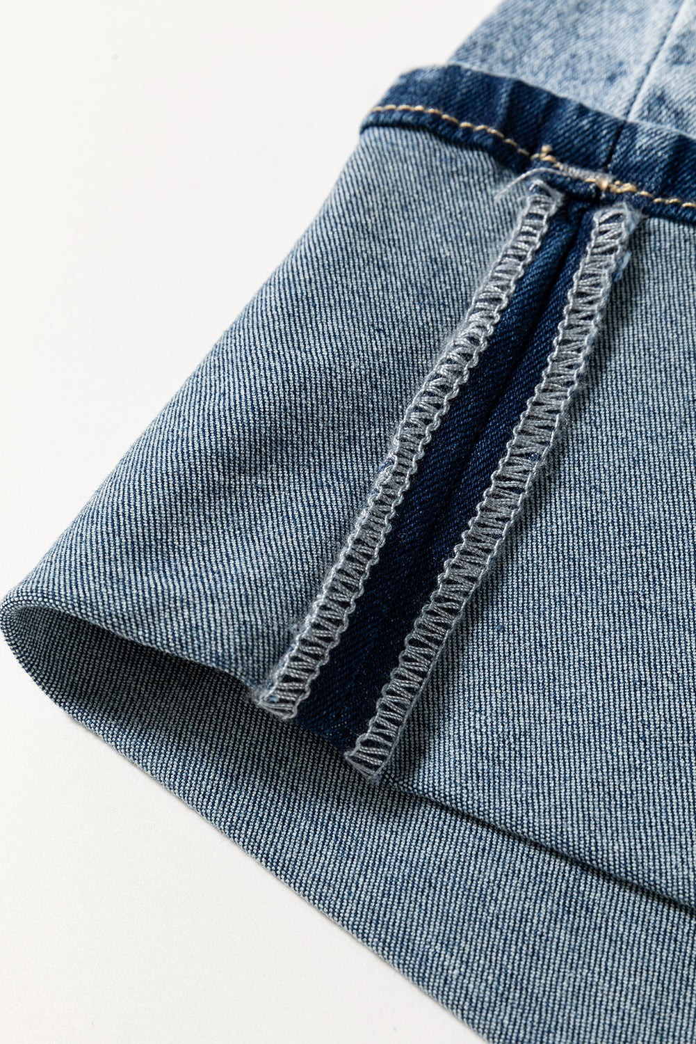 Myosotis High Rise Button Zip Fly Medium Wash Jeans -DS
