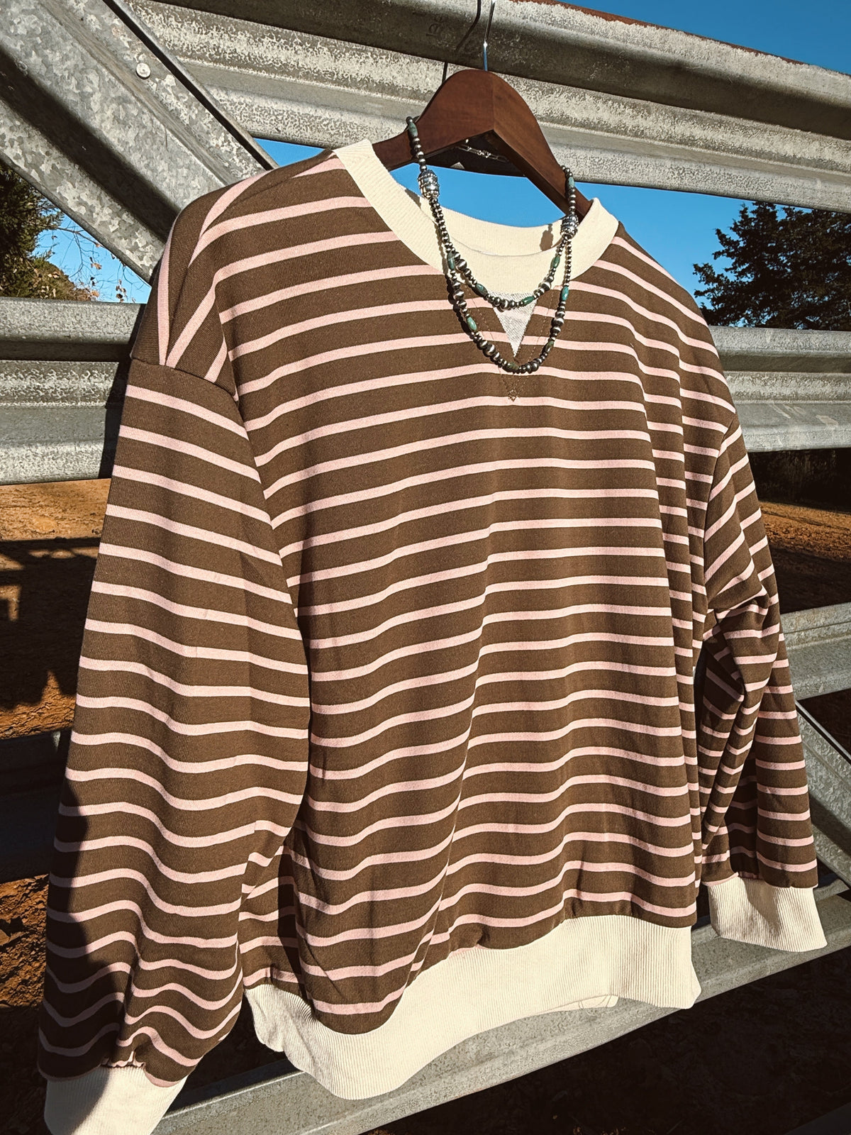 The Reynolds Top - brown -DS