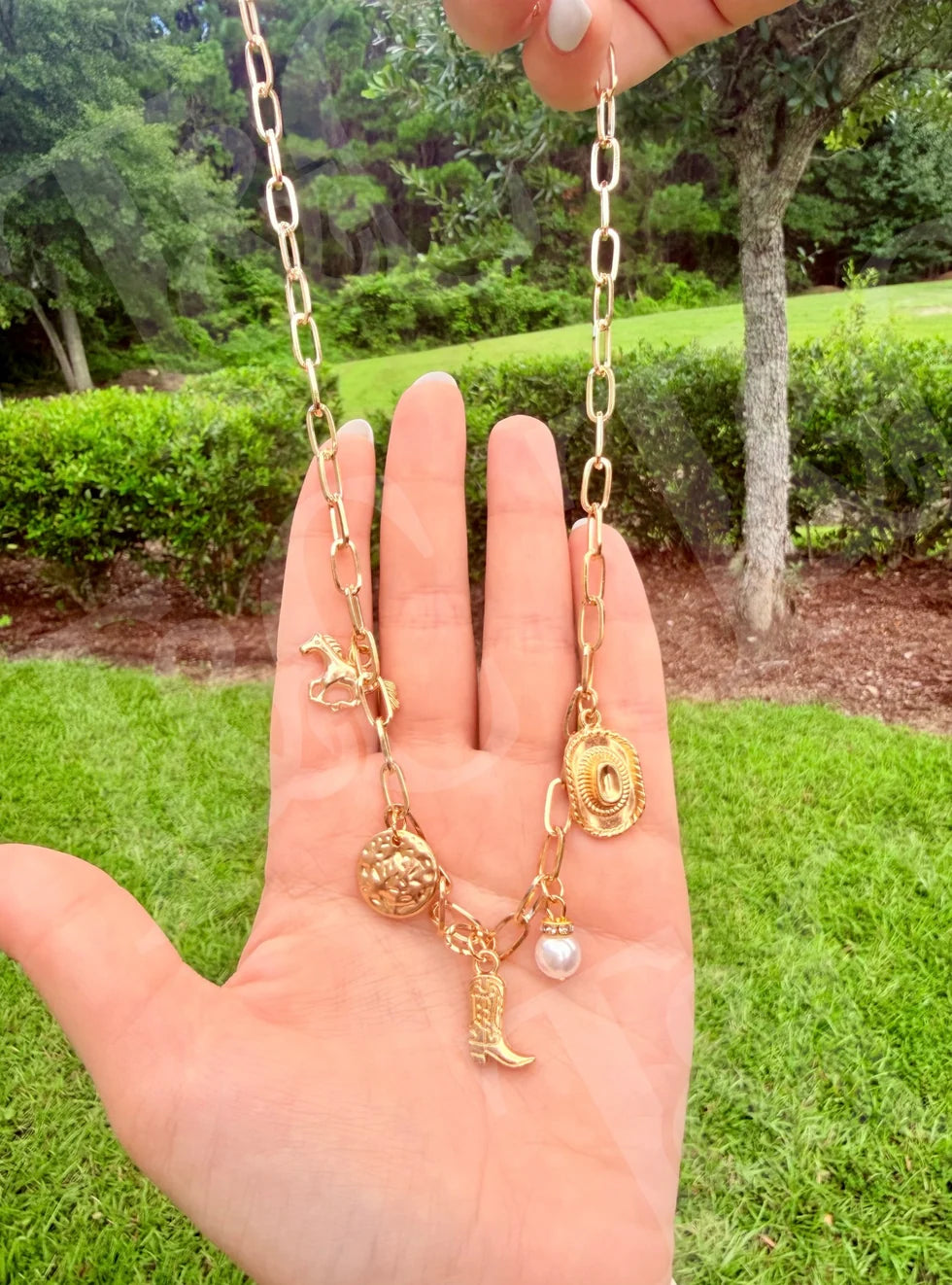 Western Charm Necklace -RTS