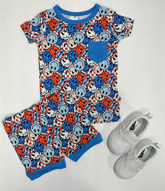 Smile USA Bamboo Sleep Short Set -DS