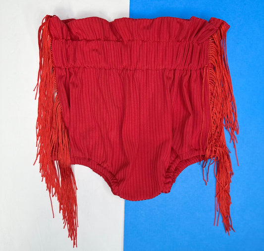 Red Fringe Bloomies -DS
