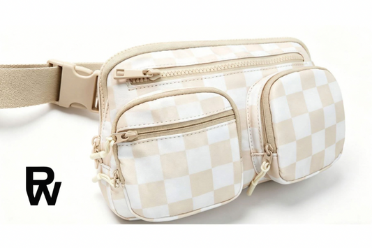PREORDER- Belt Bags checkered or camo