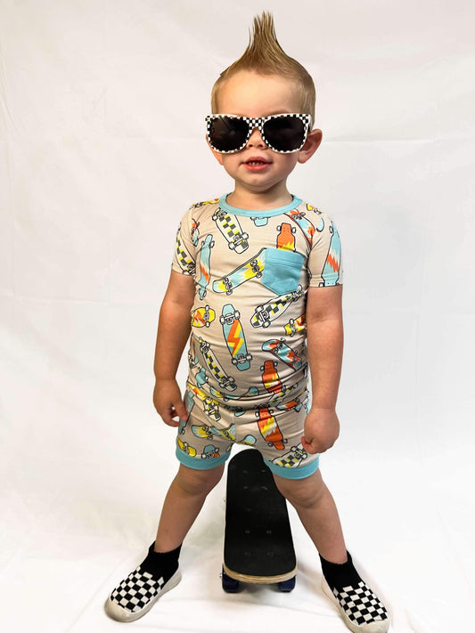 Skater Boy Bamboo Short Set -DS