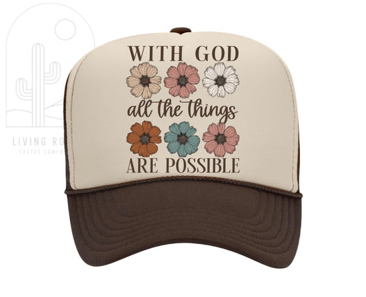 ALL THE THINGS TRUCKER HAT -DS
