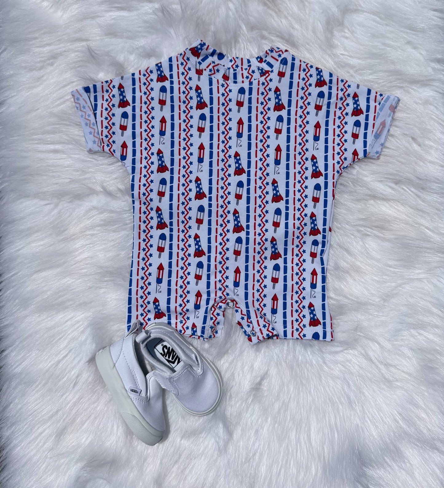Bomb Pop Bash Romper -DS
