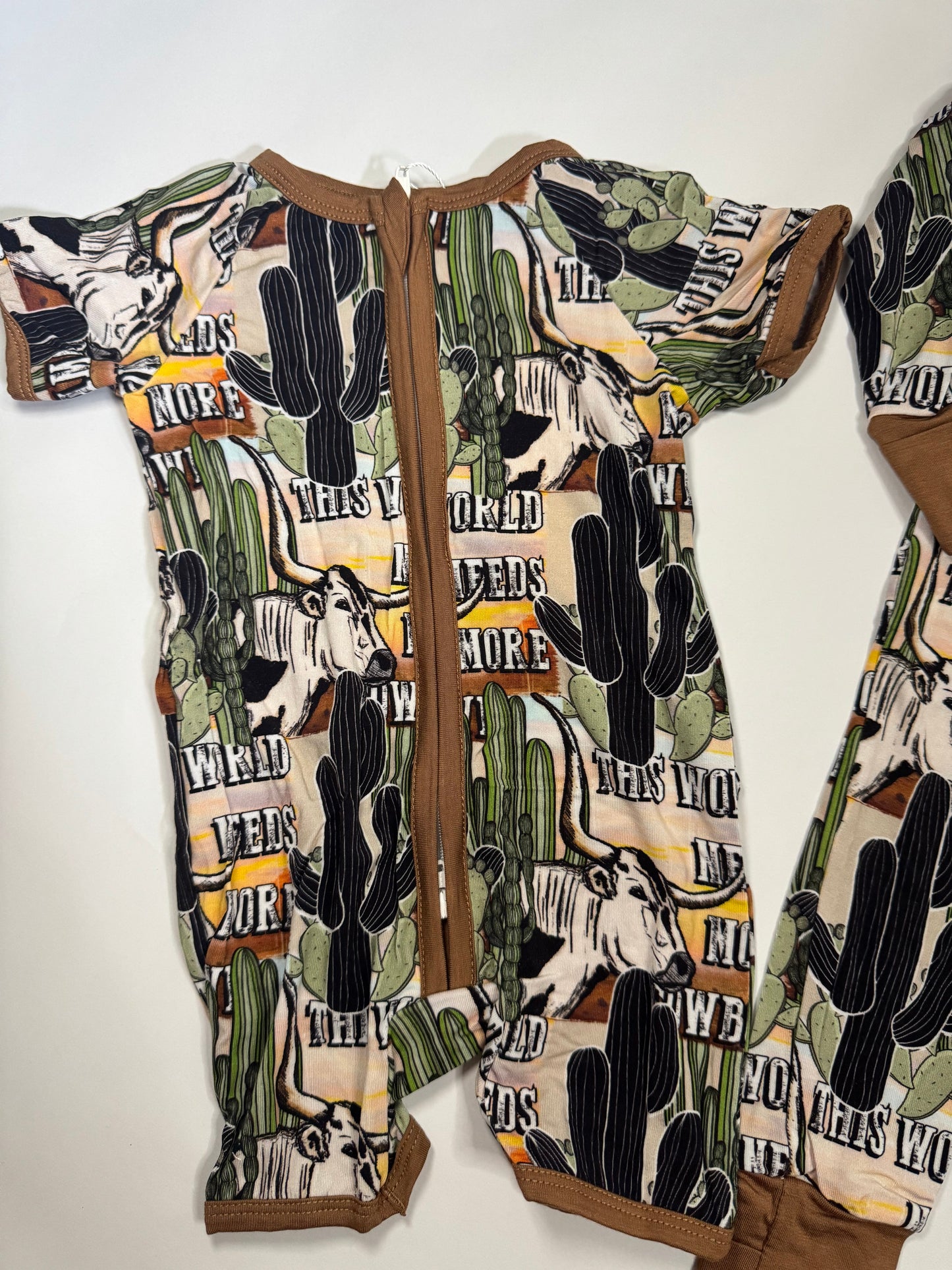 More Cowboys Bamboo Shortie -DS