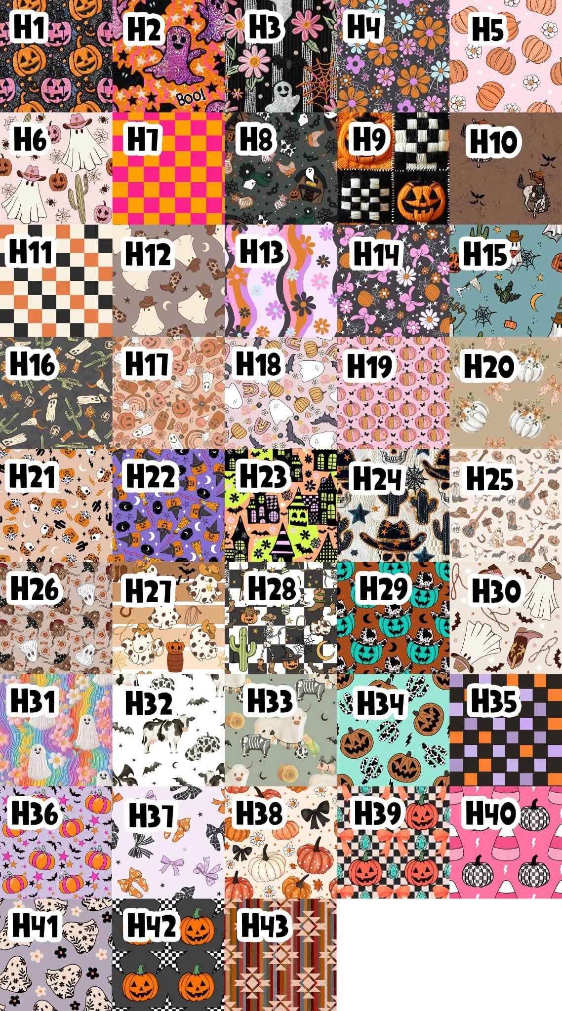 PREORDER- Halloween Blankets (multiple Sizes)