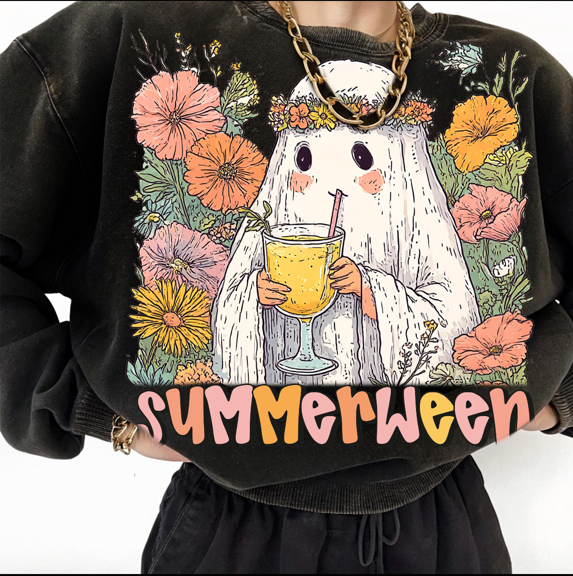 Retro Floral Summerween