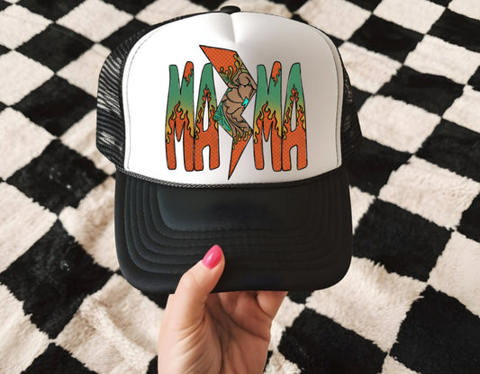 EDGY MAMA TRUCKER HAT -DS
