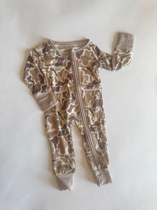 DS- Duck Camo Bamboo Romper