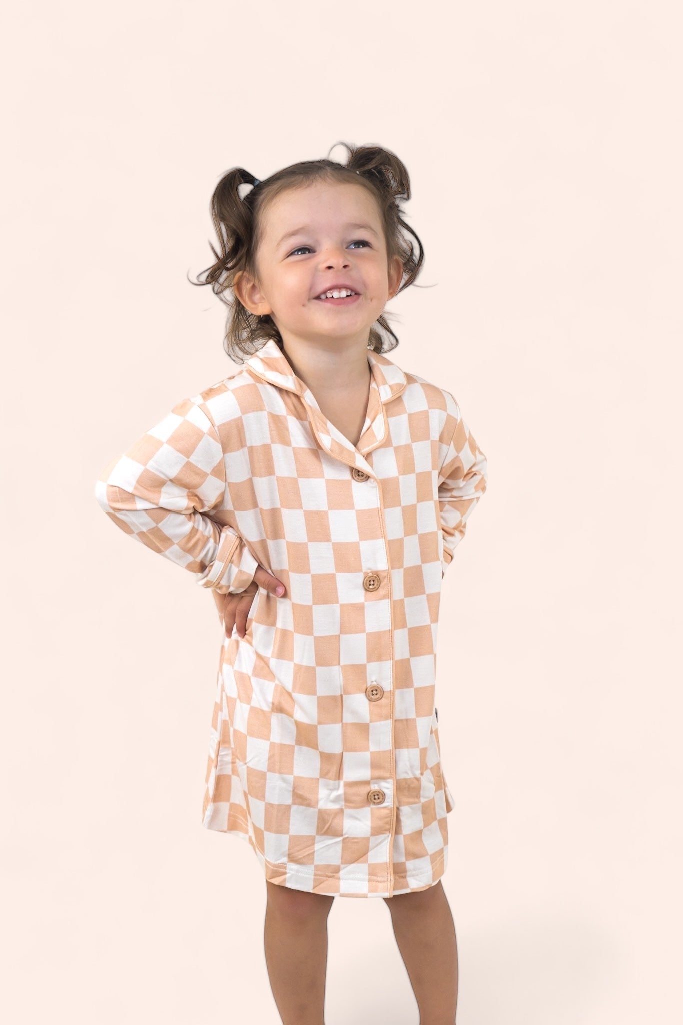 SANDY CHECKERS GIRL'S DREAM GOWN -DS