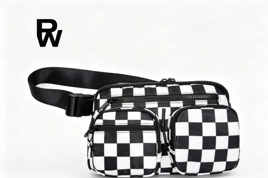 PREORDER- Belt Bags checkered or camo