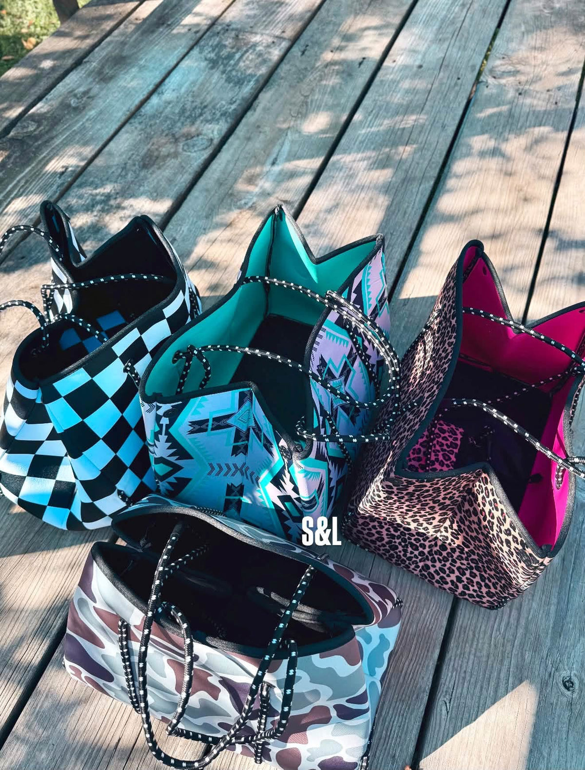 The Backroad Bound Travel Tote & Wristlet Set - PREORDER
