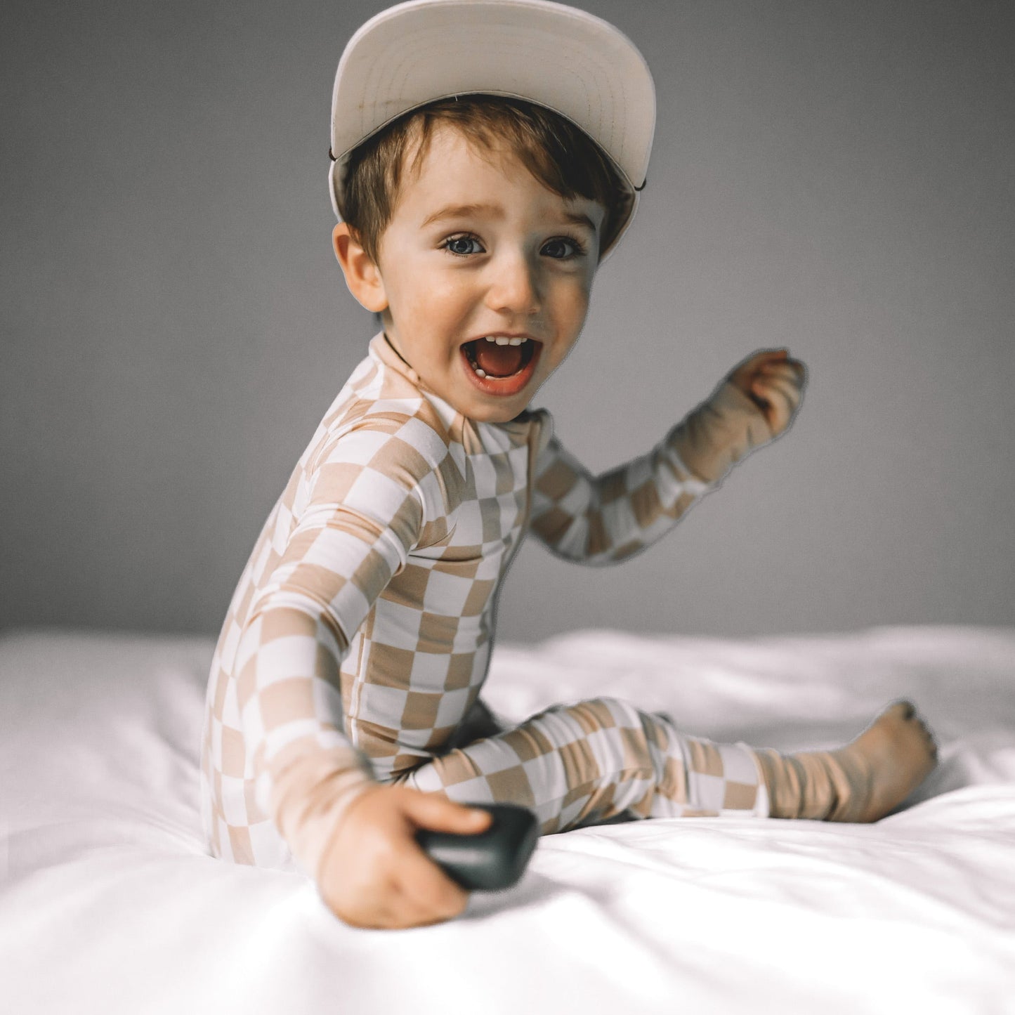SANDY CHECKERS DREAM ROMPER -DS