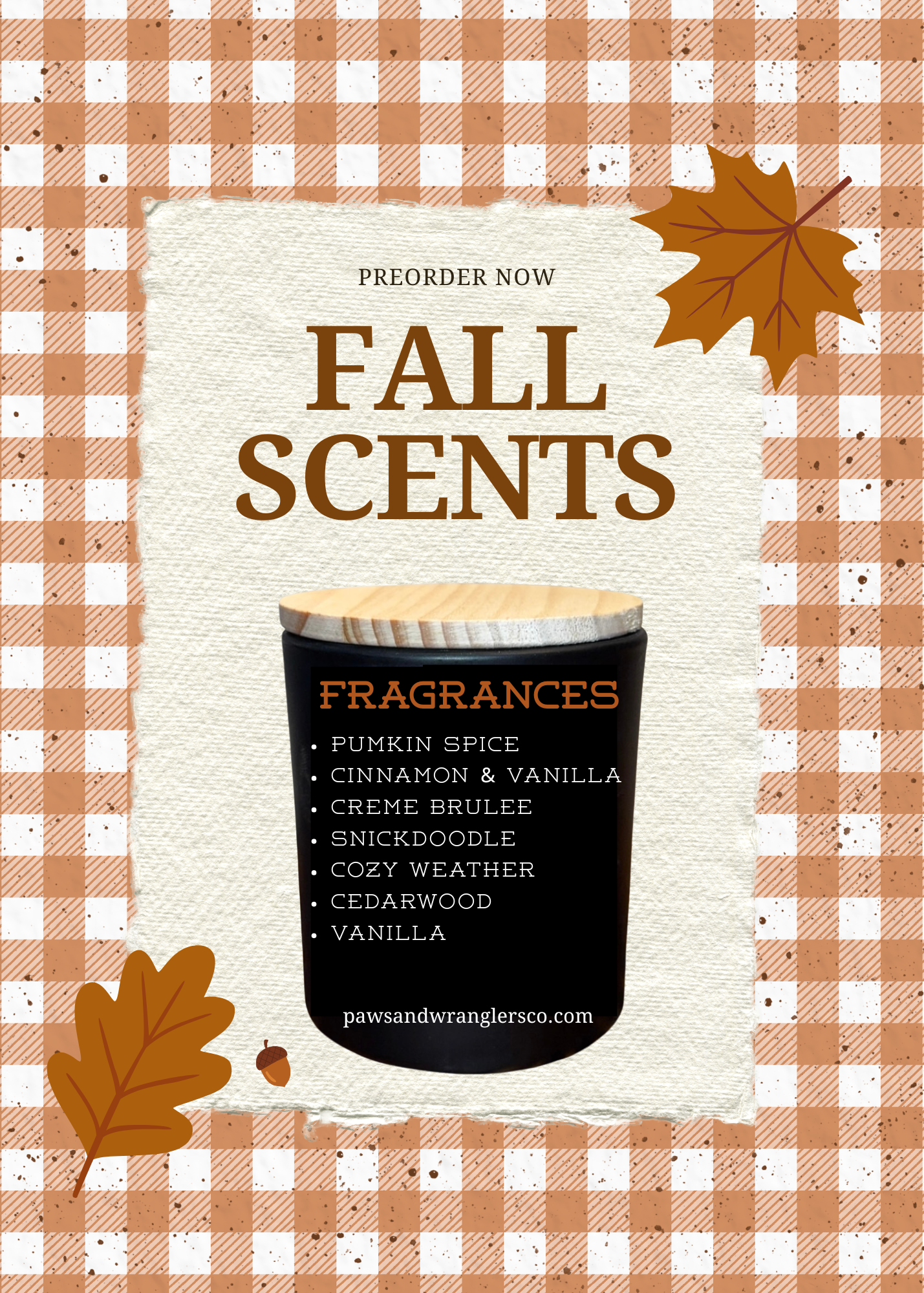 FALL 1oz WAX MELTS