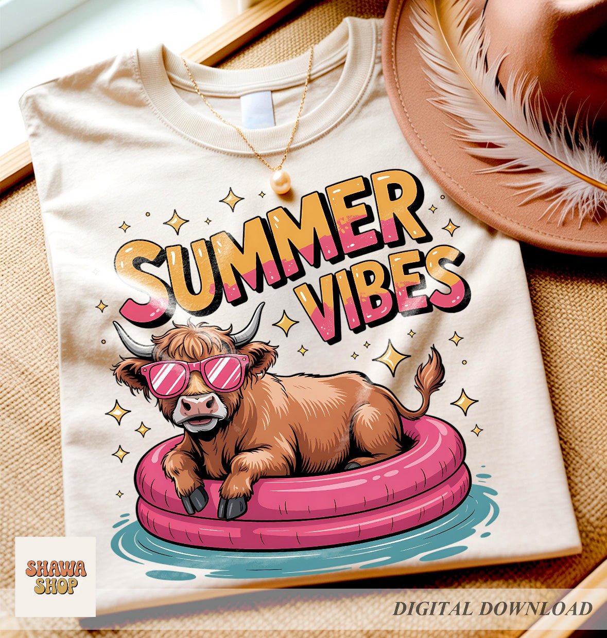 Summer Vibes (Cow Floatin')
