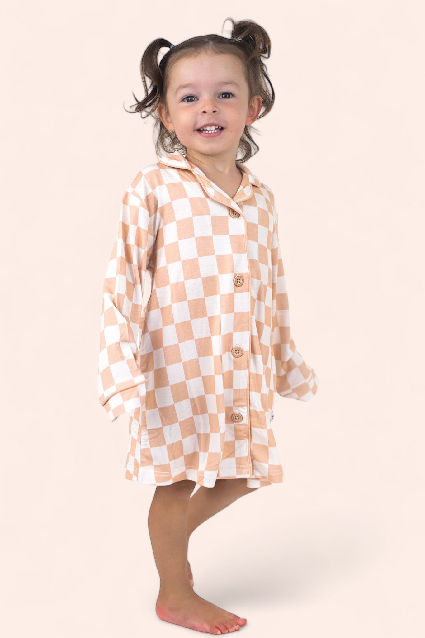 SANDY CHECKERS GIRL'S DREAM GOWN -DS