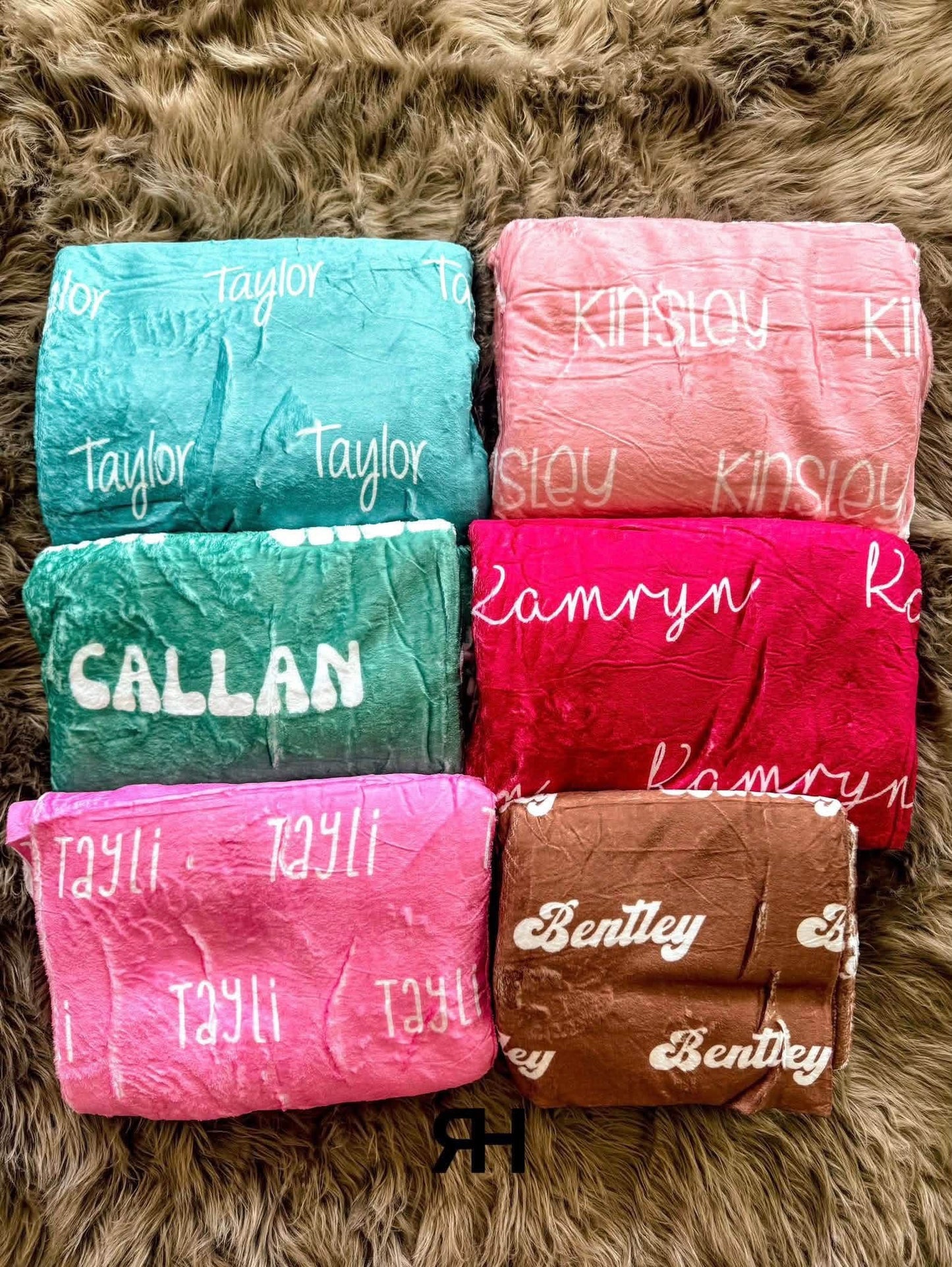 PREORDER- Custom Name Blanket