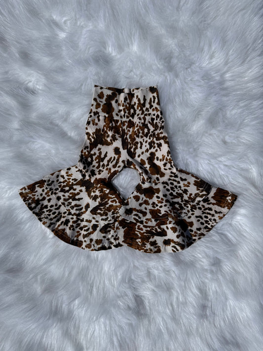 DS- Brown cow double bell bottoms