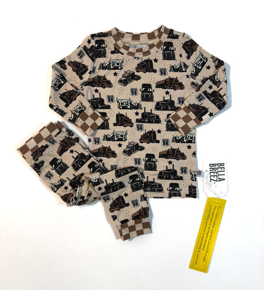 Sad Beige Semis Bamboo Set -DS