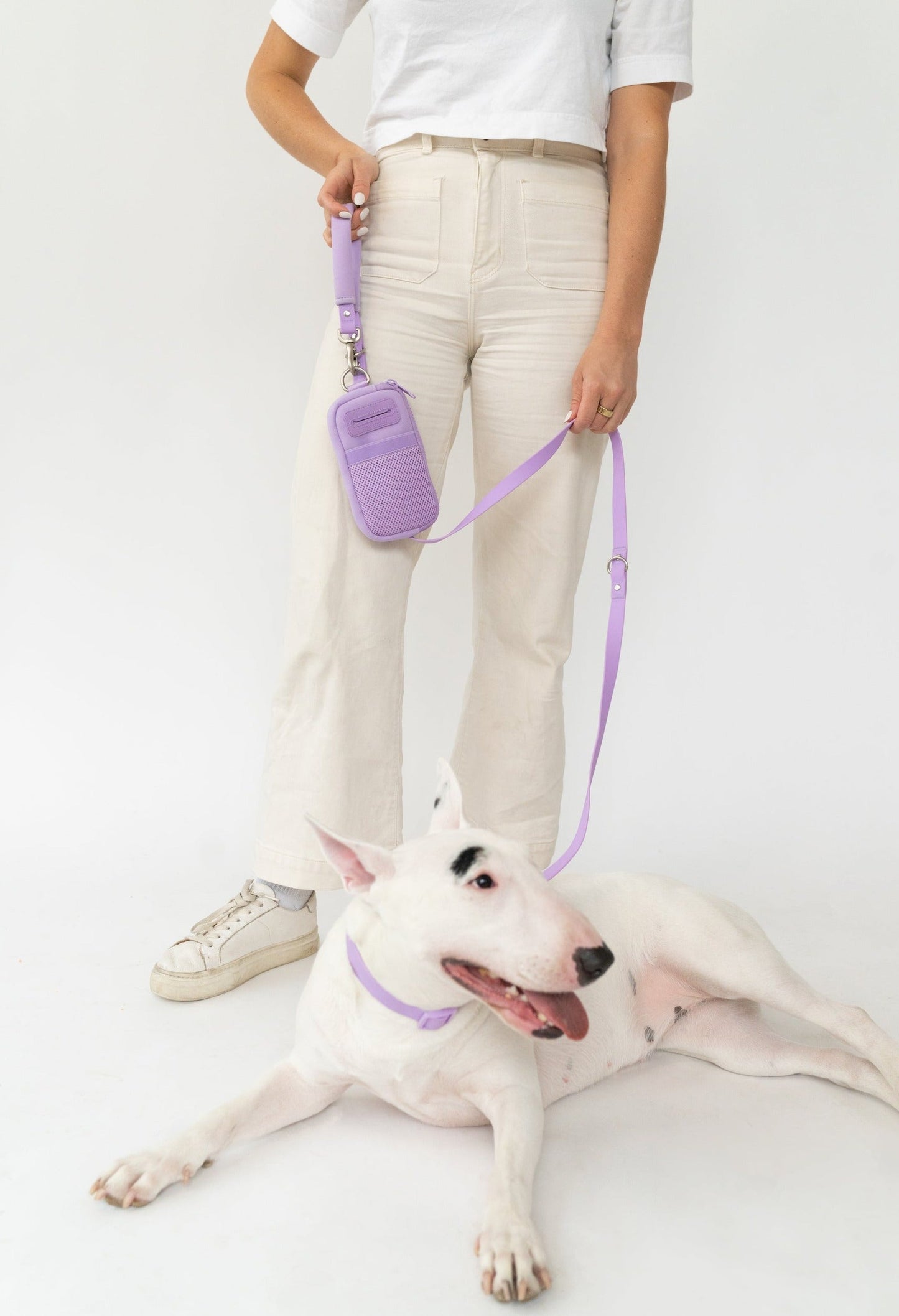 DS- Neoprene Dog Walk Bag with Leash