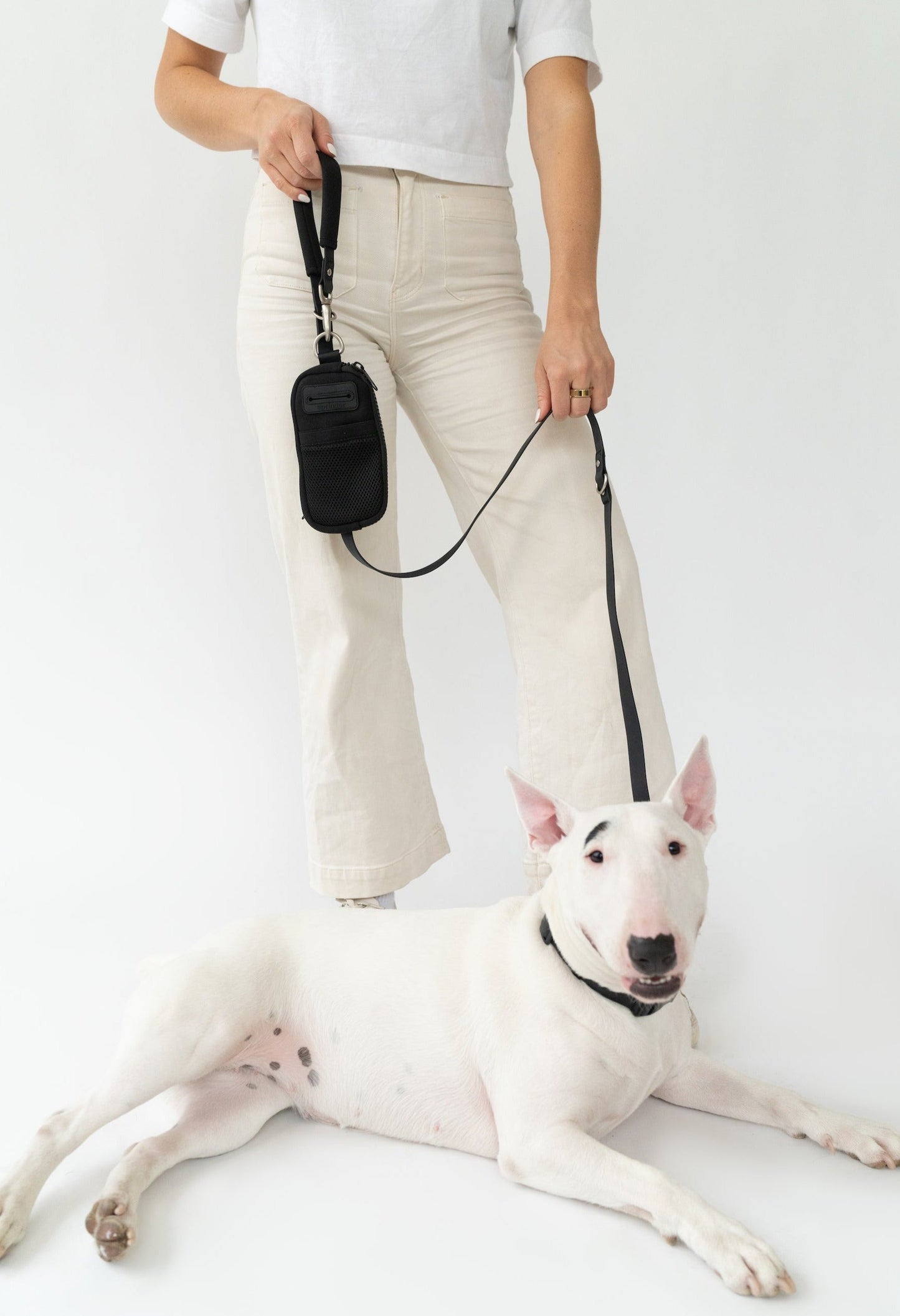 DS- Neoprene Dog Walk Bag with Leash