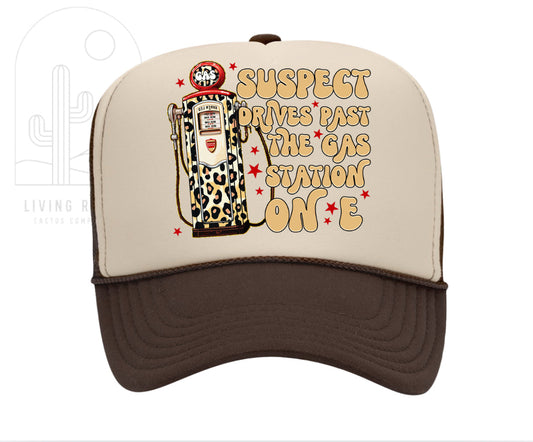 DRIVES PASS ON E TRUCKER HAT -DS