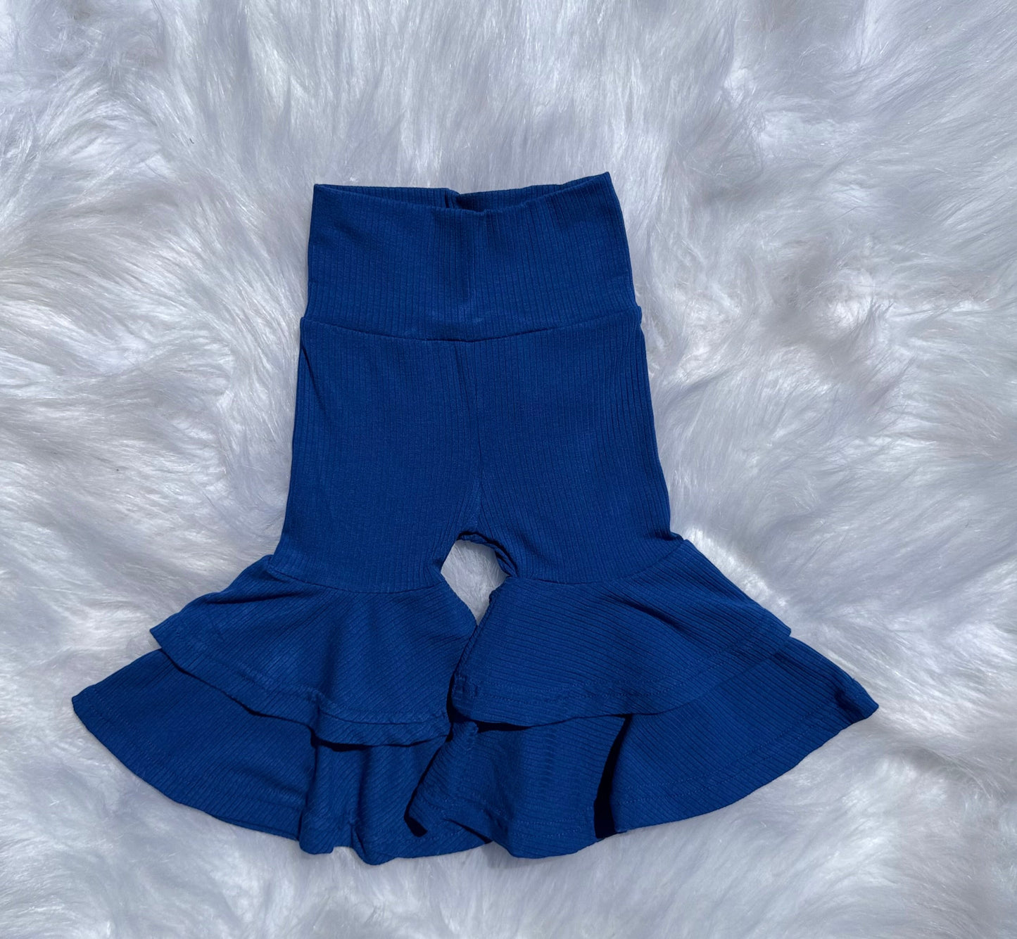 DS- Cobalt Blue Double Bell Bottoms