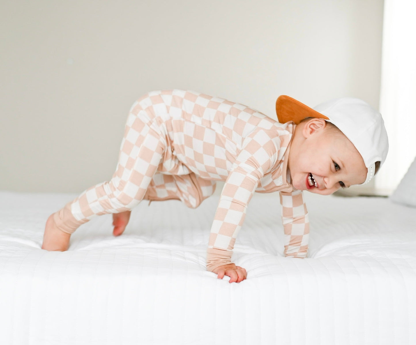 SANDY CHECKERS DREAM ROMPER -DS