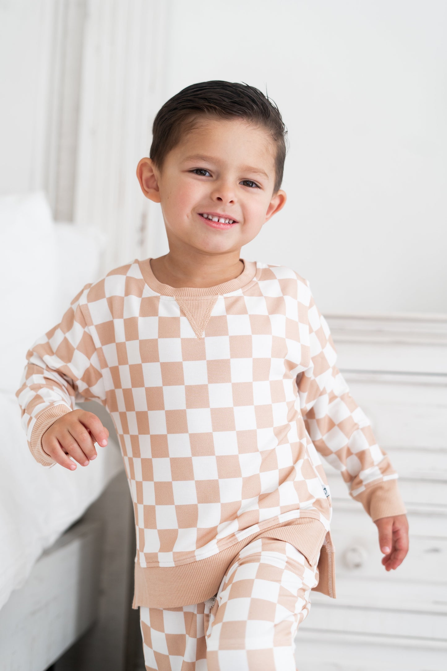 SANDY CHECKERS DREAM PULLOVER -DS