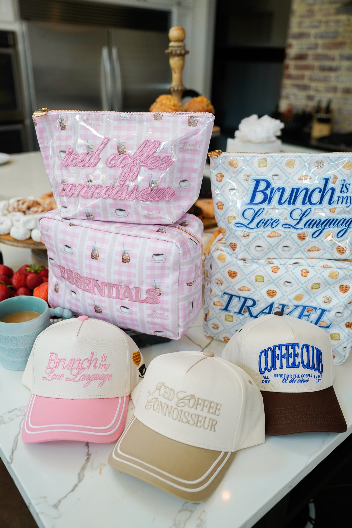 Coffee Club - Brown Vintage Trucker Hat -DS