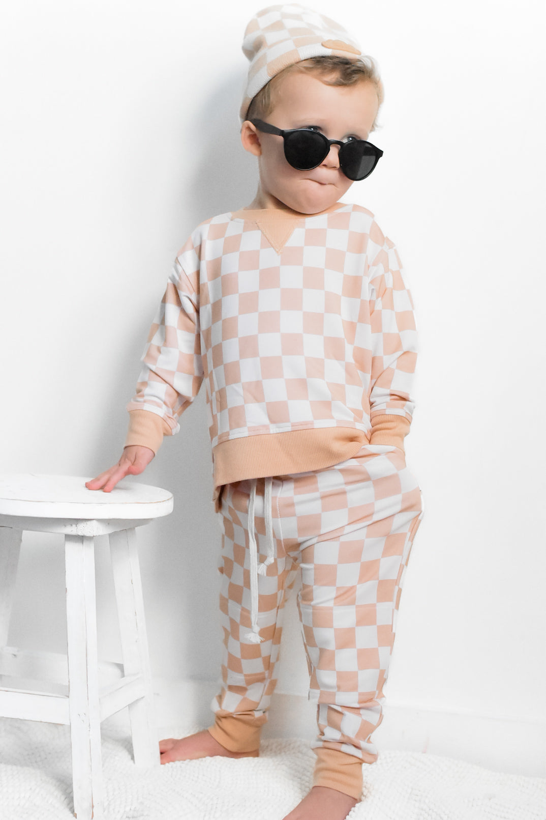 SANDY CHECKERS DREAM PULLOVER -DS