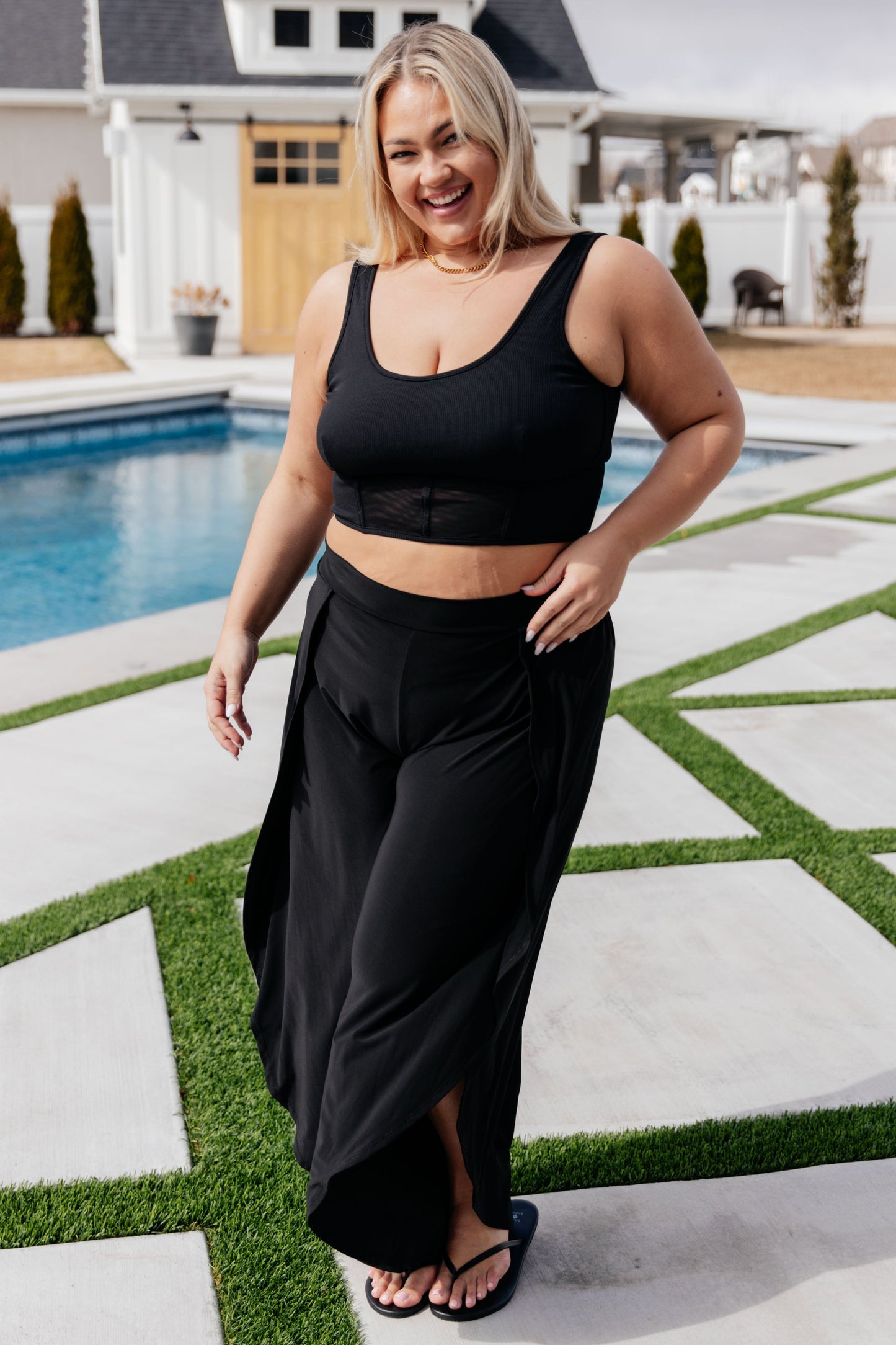 Down the Block, On A Beach Two Piece Swimsuit -DS