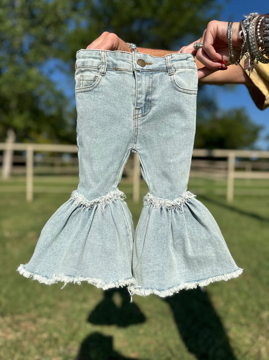 Denim Bell Bottoms -DS