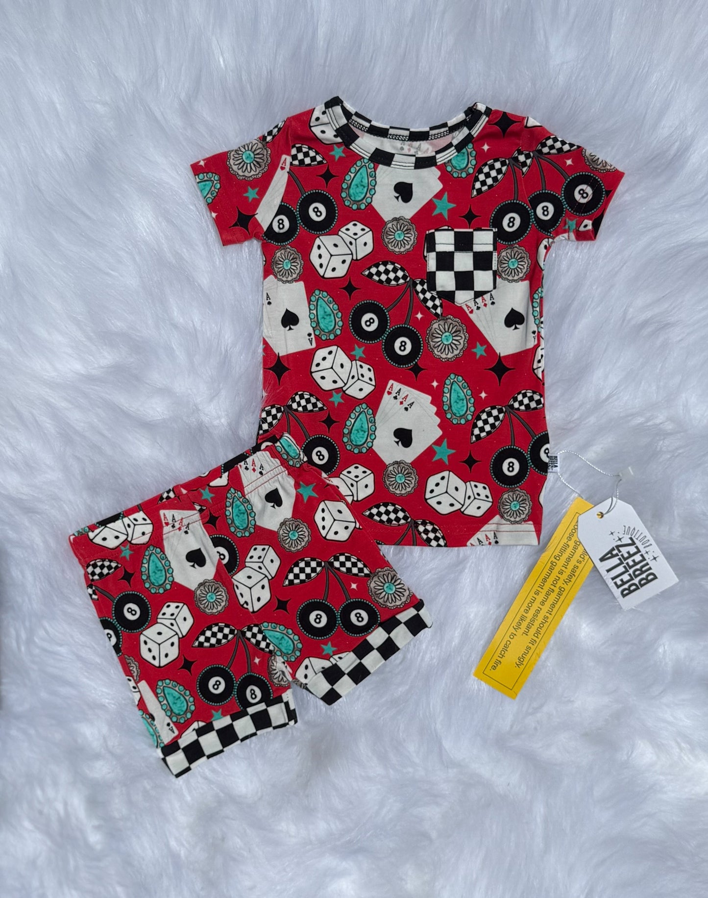 Cowgirl Luck Bamboo Short Set - DS