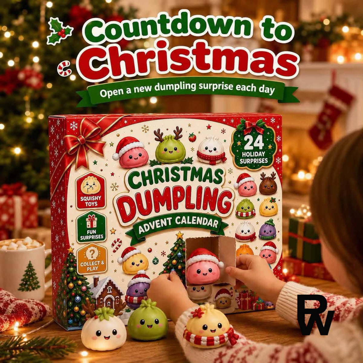 Mini Advent Squishy Calendar- PREORDER