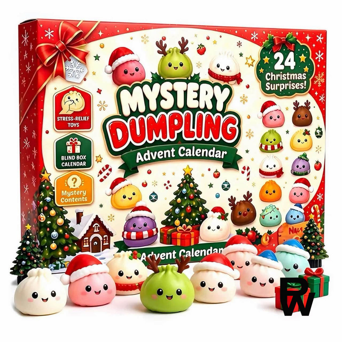 Mini Advent Squishy Calendar- PREORDER