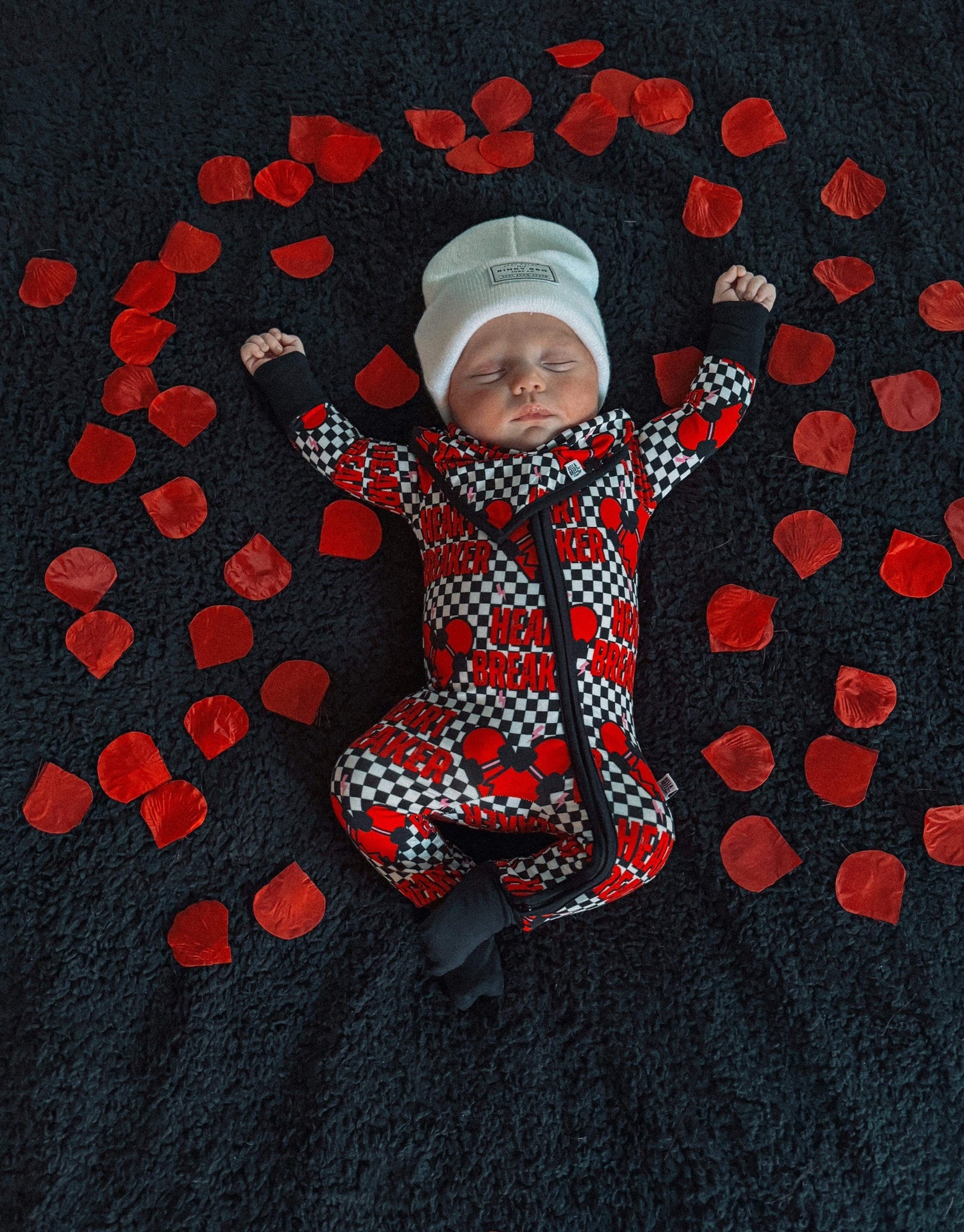Checkered Heart Breaker Bamboo Sleeper -DS