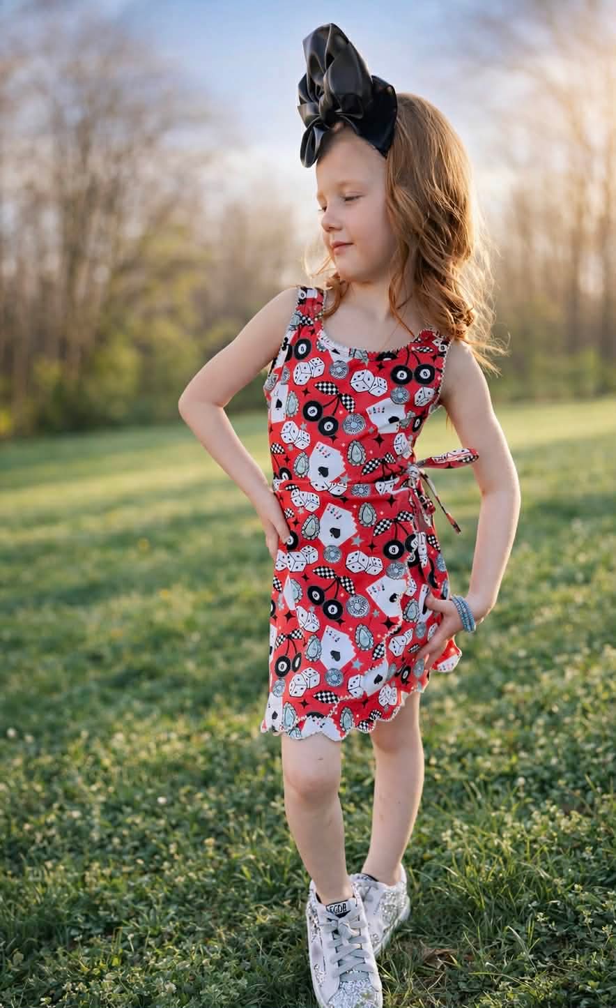 Cowgirl Luck Athletic Dress -DS