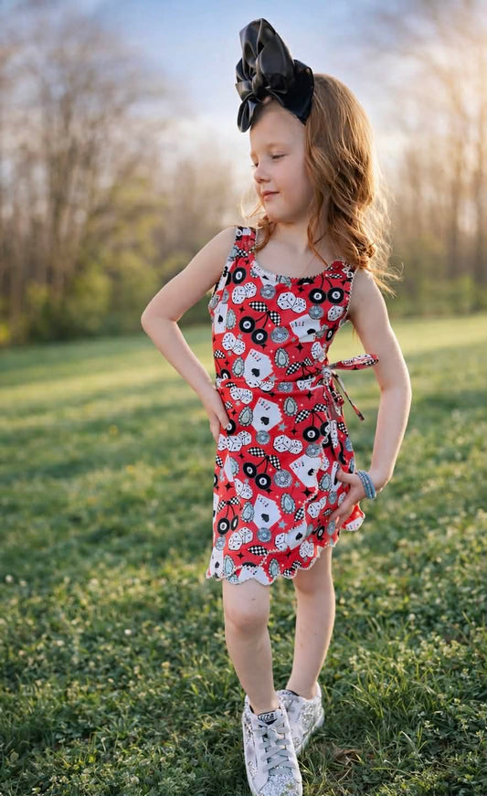 Cowgirl Luck Athletic Dress -DS
