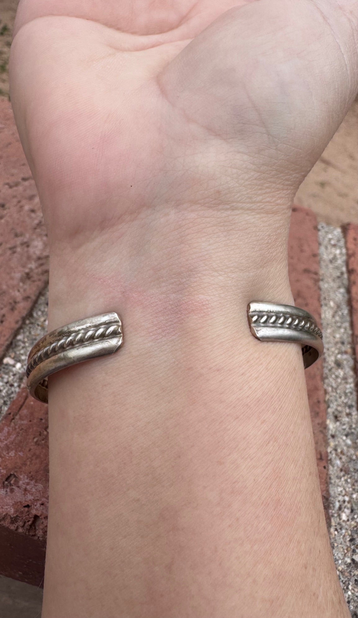 Handcrafted Sterling Silver Wild Horse Cuff Heart Bracelet by Samson Edsity -DS